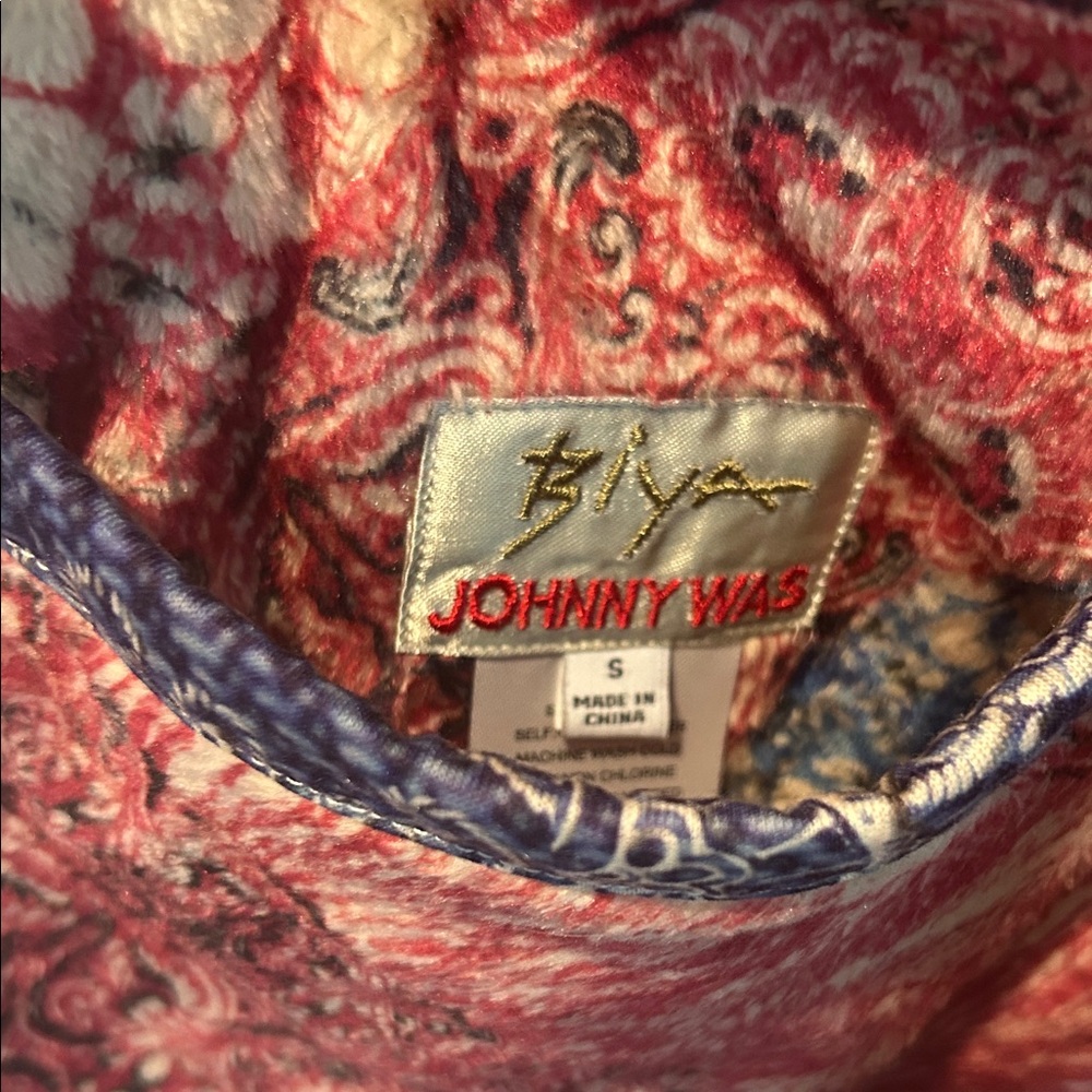 Johnny Was Multicolor Patchwork Jacket - image 3